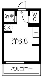 フェリシテHIRAIの物件間取画像